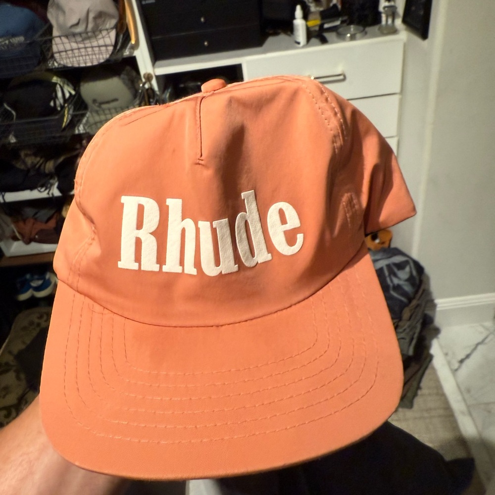 Rhude Burnt Orange Baseball Cap